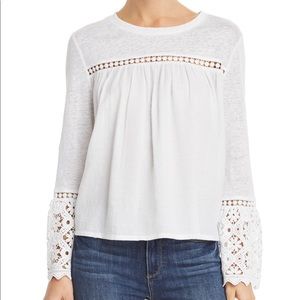Generation Love Rachel Lace Trim-Tee